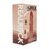 Dual Density Silicone Realistische Sliding Skin Dildo - 6 / 15,5 cm - Tan_