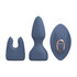 Vervangbare Vibrator Kit - Blauw/Grijs_