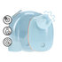 Dreamsicle - Compact AirTap Vibrator met Twee Hoofdaccessoires - Blauw_