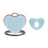Luvie - Hartvormige AirTap Vibrator - Blauw_