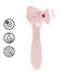 Darling - AirTap Wand Vibrator met Vijf Koppen Accessoires - Roze_
