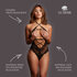 Olympia - Crotchless Body - One Size - Black_