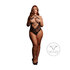 Olympia - Crotchless Body - Queen Size - Black_