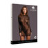 Roxy - Sexy Leopard Mesh Cheeky Dress - One Size - Black_