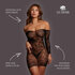 Matilda - Lace Mini Dress - One Size - Black_