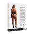 Jordan - Open Work Body - Queen Size - Black_