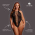 Jordan - Open Work Body - Queen Size - Black_