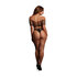 Melia - Open Work Set - One Size - Black_