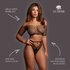 Melia - Open Work Set - One Size - Black_