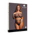 Melia - Open Work Set - Queen Size - Black_