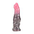 Hellspawn - Siliconen Dildo - Rood/Zwart_