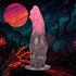Hellspawn - Siliconen Dildo - Rood/Zwart_