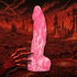 Imp Demon - Siliconen Dildo - Rood_