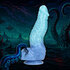 Diepzee Hydra - Siliconen Dildo - Blauw_