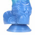 Diepzee Hydra - Siliconen Dildo - Blauw_