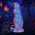 Galactic Night Fiend - Siliconen Dildo - Paars_
