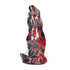 Hell Night Fiend - Siliconen Dildo - Rood/Zwart_