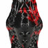 Hell Night Fiend - Siliconen Dildo - Rood/Zwart_