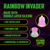 Rainbow Invader - Siliconen Dildo - Regenboog_