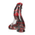Dark Lycan Spawn - Siliconen Dildo - Rood/Zwart_