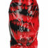 Demon Master - Siliconen Dildo - Rood/Zwart_