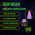 Deep Riser - Siliconen Dildo - Paars_