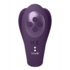 Yoko - Triple Action Vibrator Dual Prongs met Clitoral Pulse Wave_