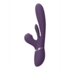 Kura - Duwende G-Spot Vibrator met Flappertong en Pulse Wave Stimulator - Paars_
