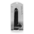 Extra Large Straight met Ballen 14 / 35,5 cm - Zwart_