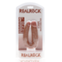 U Vormige Dubbele Dildo 5 / 12,7 cm - Tan_