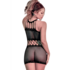 Naadloze Cage Jurk - One Size - Zwart_