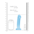 Niet-realistische Dildo met Zuignap - 7 / 17 cm_