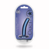 Zachte Siliconen G-Spot Dildo - 5'' / 12 cm - Metallic Blauw_