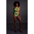Body met Griekse Halslijn - One Size - Neon Groen_