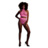 Turtle Neck en High Waist Slip - One Size - Neon Roze_
