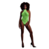 Body met Halter Neck - One Size - Neon Groen_