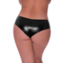 Low Rise Split Crotch Boy Short - 2X - Zwart_