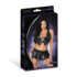 Seraphina - Halter Top met Rok en G-String - S/M - Zwart_