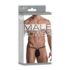 G-string met ring aan de voorkant - One Size - Zwart_