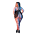 Babydoll met Open Rug en G-String Set - 2X - Zwart_