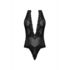 Deep Look Halter Teddy - S/M - Zwart_