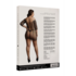 Duo Net Mouwloze Mini Jurk - Plus Size_