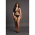 Strappy Lace Teddy - Plus Size_