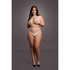 Duo Net Key-Hole Beha Set - Queen Size_
