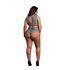 Duo Net Key-Hole Beha Set - Koningsmaat_