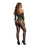 Kant Lange Mouwen Bodystocking - One Size_