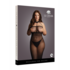 Hoge Hals Jurk - Plus Size_