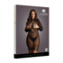 Langemouw Fishnet Jurk - Plus Size_