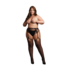 Pantie met Aangetoonde Kousen - OSX - Zwart_