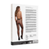 Glanzende Cut-Out Panty - Één Maat - Zwart/Goud Glitter_